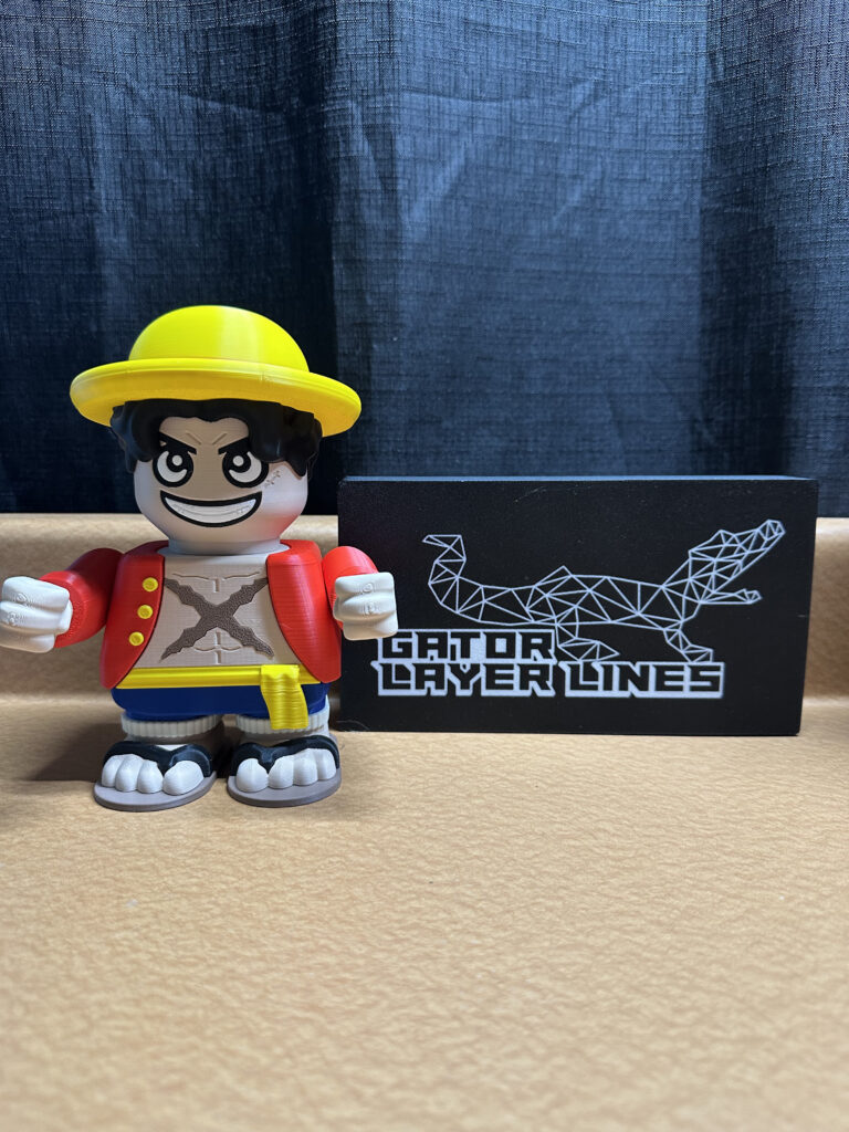 Chunky D Luffy — Gator Layer Lines